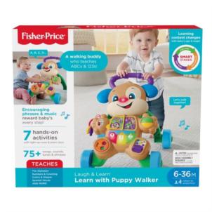Bild von Mattel Fisher-Price Lernspaß Hündchens Lauflernwagen FRC830